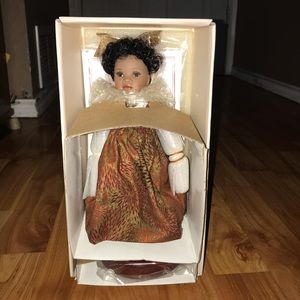 Limited edition pauline porcelain doll “Ayana”
